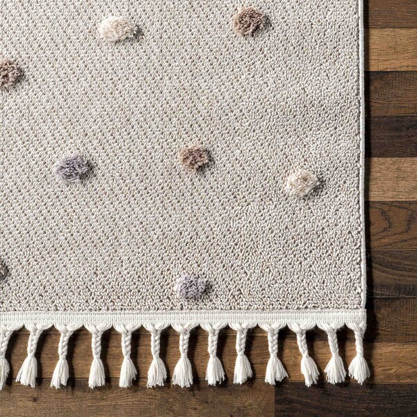 Nuloom Catlin Sweet Dreams High/Low Kids Area Rug 4ft x 6ft - KKLR33A-406
