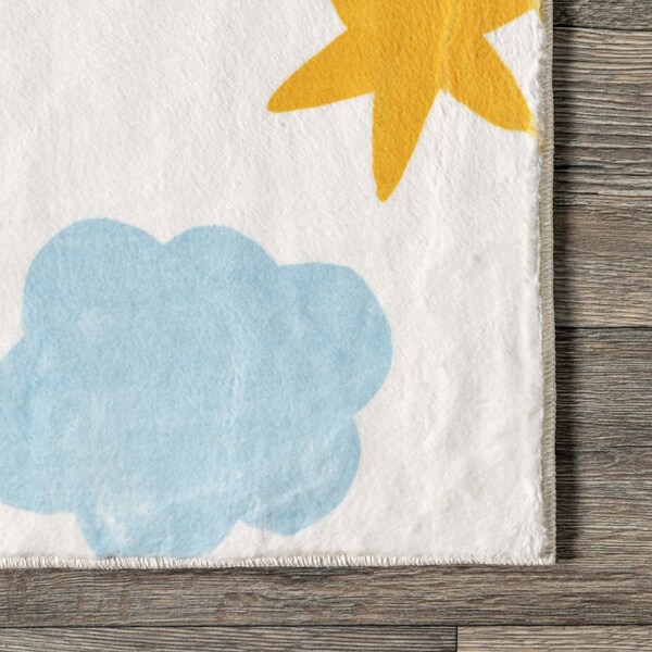 Nuloom Sweet Dreams Machine Washable Kids Area Rug 5ft x 7ft 6in - HJCL06A-5076