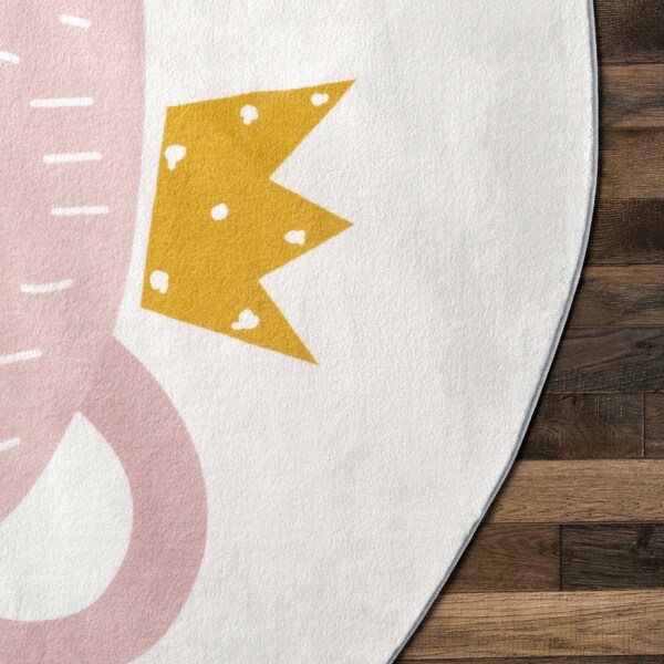Nuloom Nesta Queen Bear Machine Washable Kids Area Rug 6ft - HJCL20A-R606