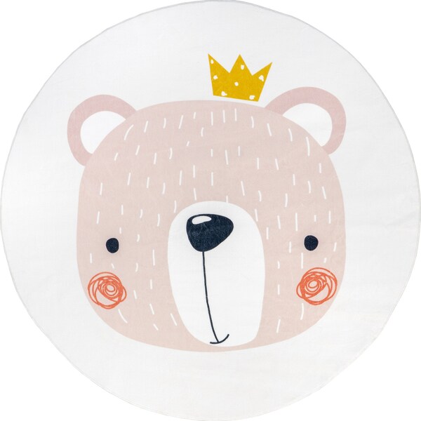 Nuloom Nesta Queen Bear Machine Washable Kids Area Rug 6ft - HJCL20A-R606