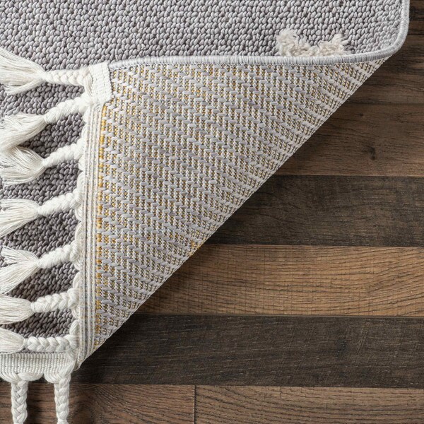 Nuloom Journee Rocket Ship High-Low Kids Tasseled Area Rug 3ft x 5ft - KKLR38A-305