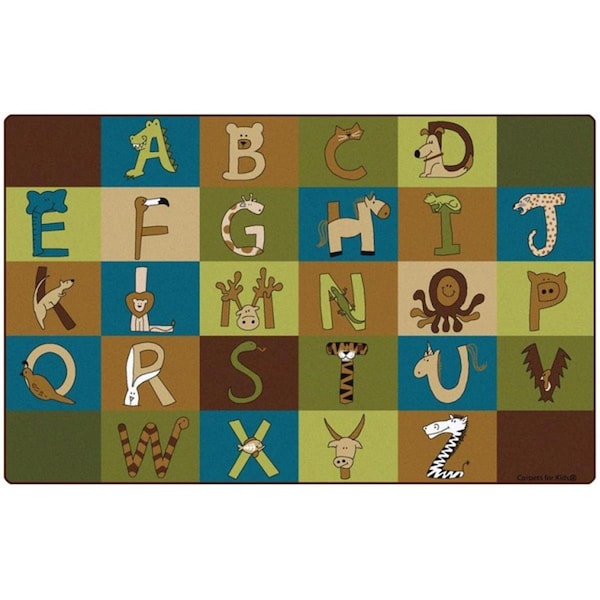 Carpets For Kids A to Z Animals Nature Rug - CA61998