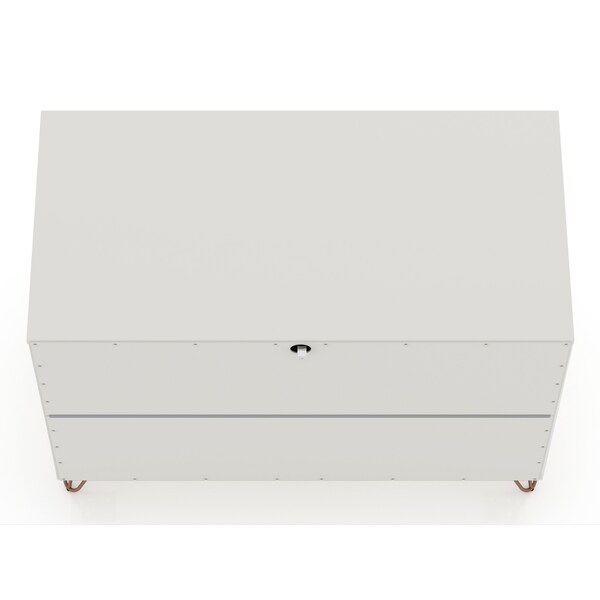 Manhattan Comfort Rockefeller Dresser, Off White - 103GMC8