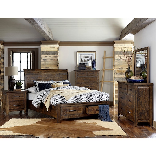 Homelegance Jerrick Bedroom Dresser, Brown - 1957-5