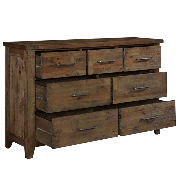 Homelegance Jerrick Bedroom Dresser, Brown - 1957-5