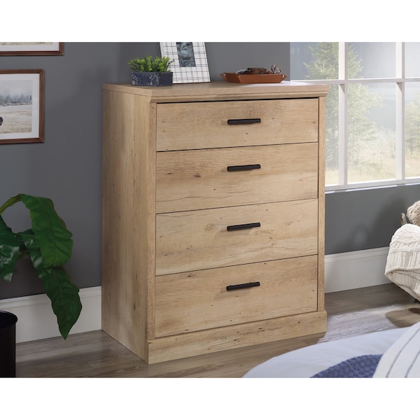 Sauder Aspen Post 4-Drawer Chest Pmo , Safety tested for stability to help reduce tip-over accidents - 433956