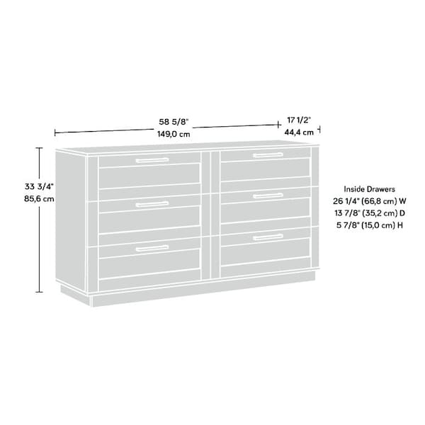 Sauder Tiffin Line Dresser Rao 3a A2 - 433514