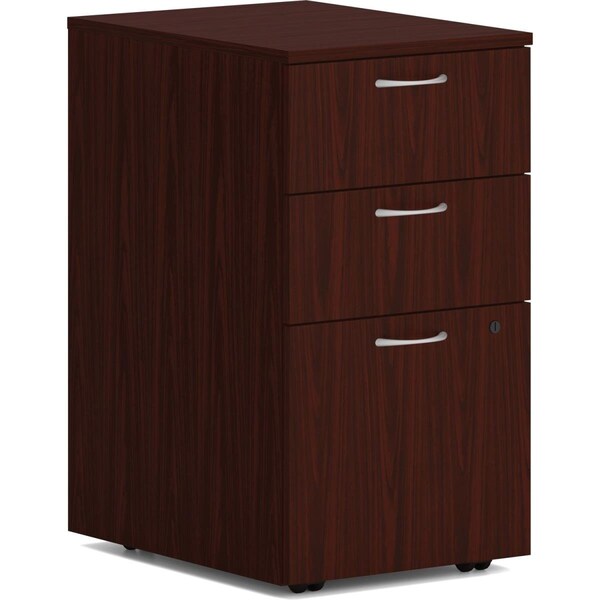 Juki Furniture Laminate Mod Desk Component File Drawer, Mahogany - JU2490394
