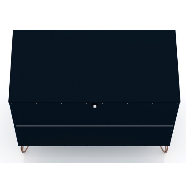 Manhattan Comfort Rockefeller Dresser, Tatiana Midnight Blue - 103GMC4