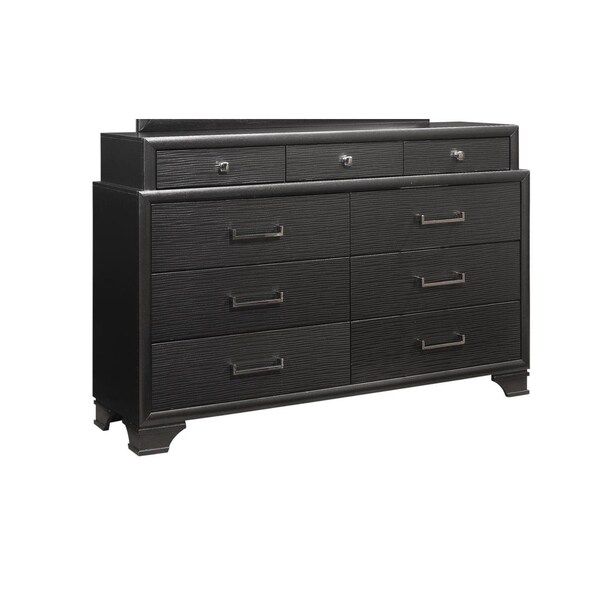Global Furniture Usa Transitional Glam  Jordyn Grey Dresser - 1169