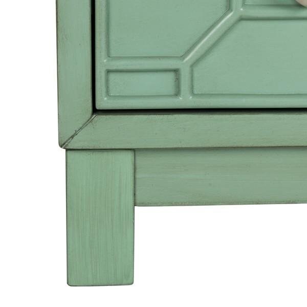 Safavieh Izumi 3 Drawer Chest, Turquoise - CHS9201A