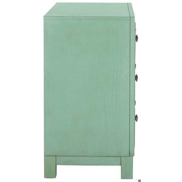 Safavieh Izumi 3 Drawer Chest, Turquoise - CHS9201A