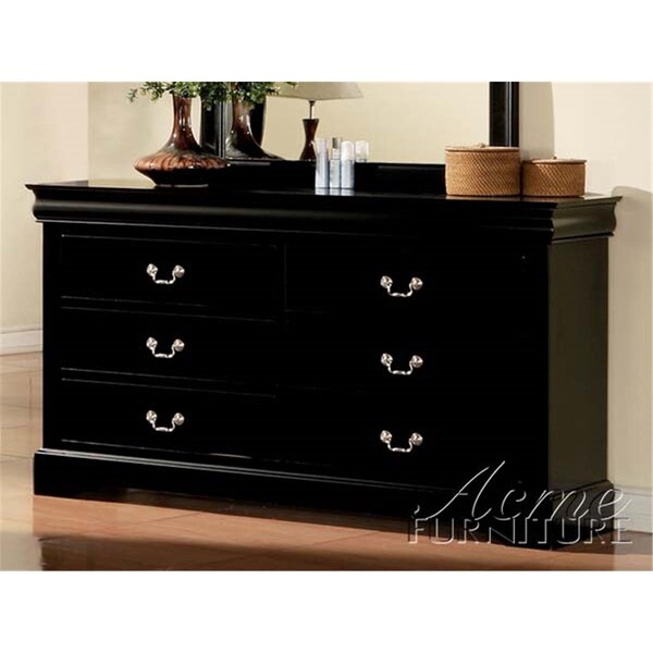 Acme Furniture Industry Louis Philippe Dresser- Black - 19505