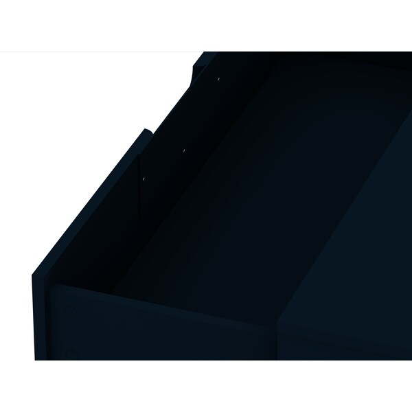 Manhattan Comfort Dresser, 3- Drawers, Tatiana Midnight Blue - 103GMC