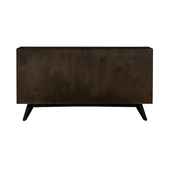 Armen Living Baly Acacia Mid-Century 6 Drawer Dresser - LCLFDRBR