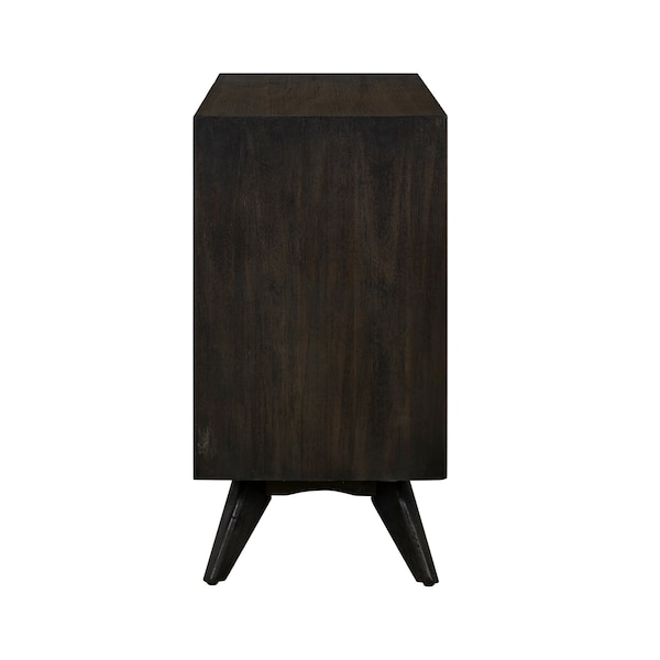 Armen Living Baly Acacia Mid-Century 6 Drawer Dresser - LCLFDRBR