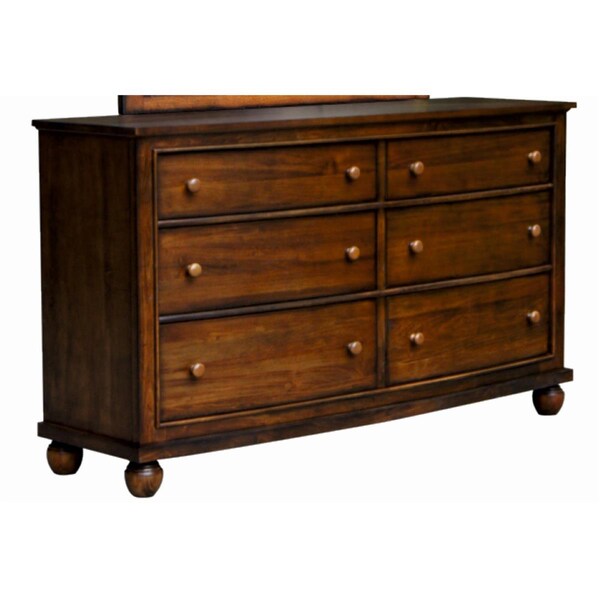 Sunset Trading Bahama Shutter Wood 6 Drawer Dresser - CF-1130-0158
