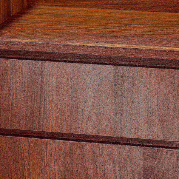 Baxton Studio Hale Modern and Contemporary Walnut Brown Finished Wood 2-Drawer Nightstand - 174-11212-ZORO