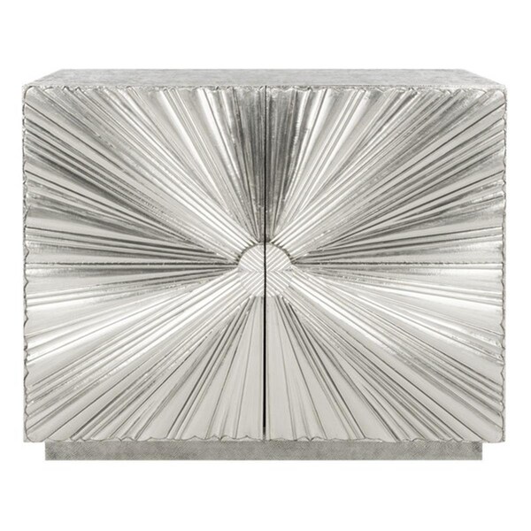 Safavieh Sylas Sunburst 2-Drawer Chest, Silver - SFV6602A