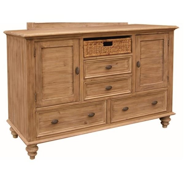 Sunset Trading Sunset Trading CF-1230-0252 Vintage Casual Dresser  Plantation Maple - CF-1230-0252