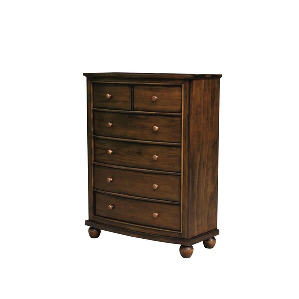Sunset Trading Bahama Shutter Wood 6 Drawer Chest - CF-1141-0158