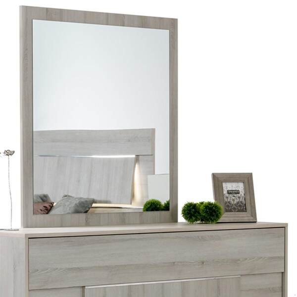 Homeroots Italian Modern Dresser - Grey - 282575