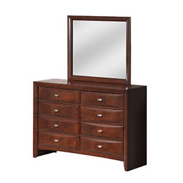 Global Furniture Usa Linda Merlot Dresser - LINDA(FD0011B)-M-D (M)