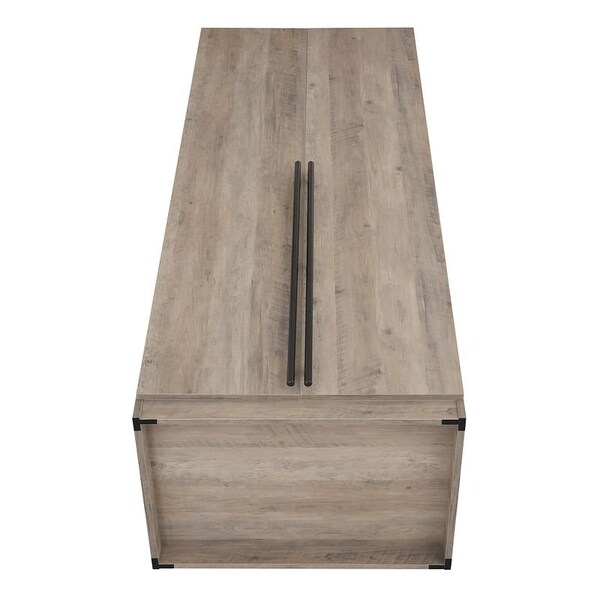 Manhattan Comfort Lee Wardrobe Closet 1.0 in Rustic Grey - WC001-GY