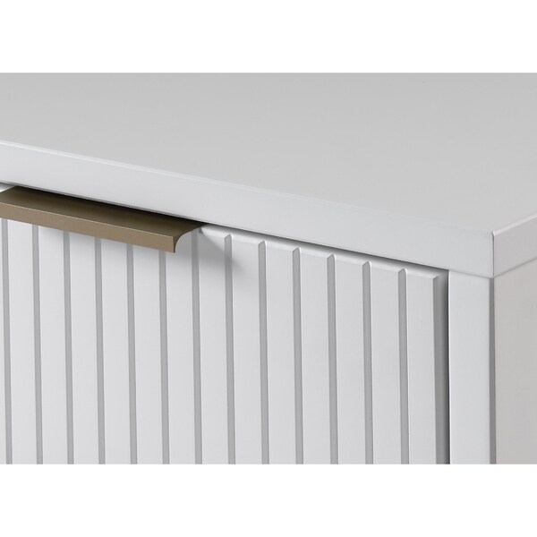 Manhattan Comfort Granville 38.18 Standard Dresser in White - DR-5011