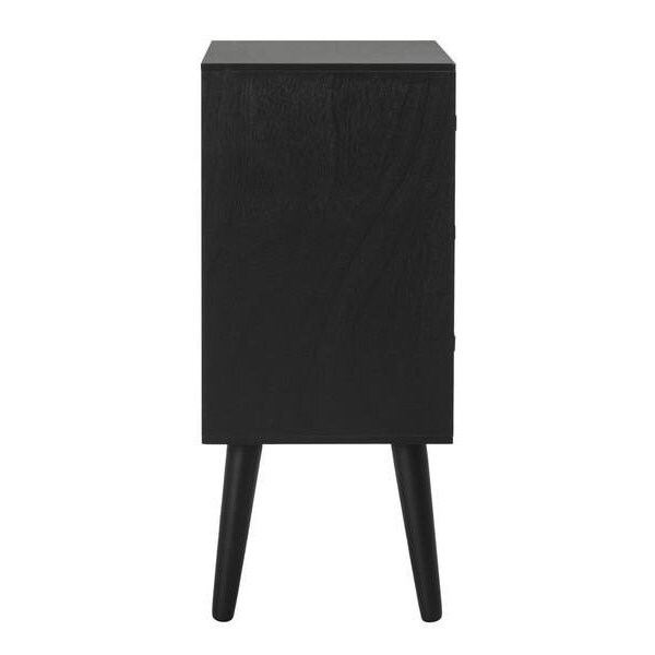 Safavieh Pomona 3 Drawer Chest, Black - CHS5700D
