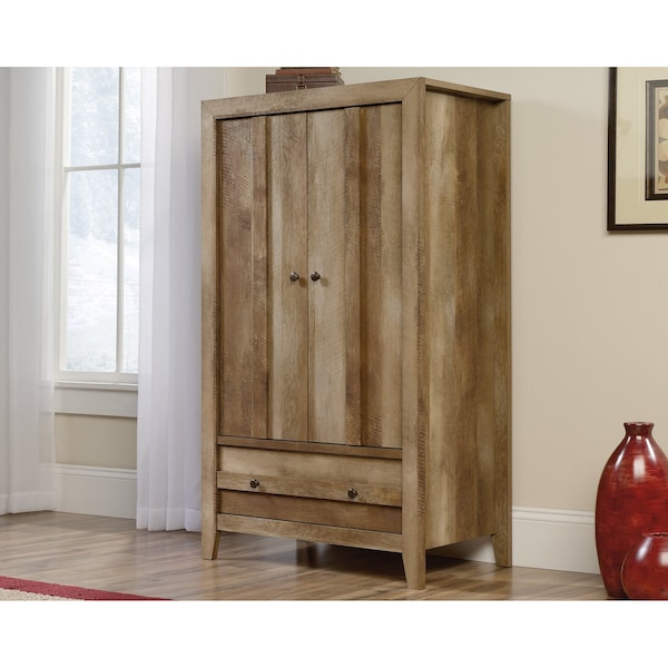 Sauder Dakota Pass Armoire Coa , Safety tested for stability to help reduce tip-over accidents - 419077