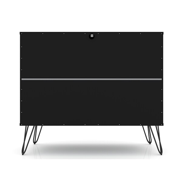 Manhattan Comfort Rockefeller Dresser, Black - 103GMC2