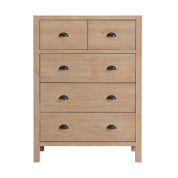 Alaterre Furniture Arden Wood Double Dresser - ANAN0429