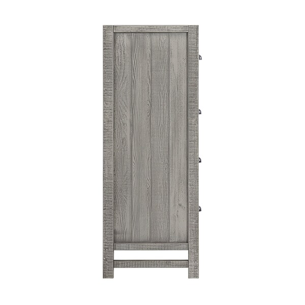 Alaterre Furniture Windsor 5-Drawer Chest of Drawers, Driftwood Gray - ANWI0332