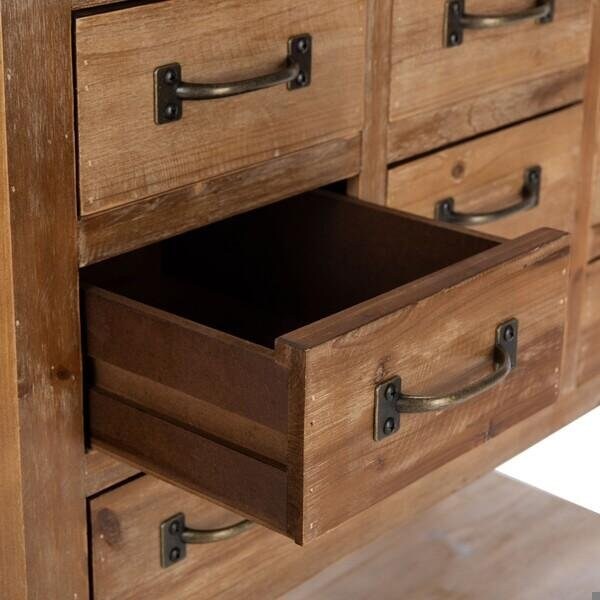 Safavieh Mendie 9 Drawer Chest, Oak - AMH1552A