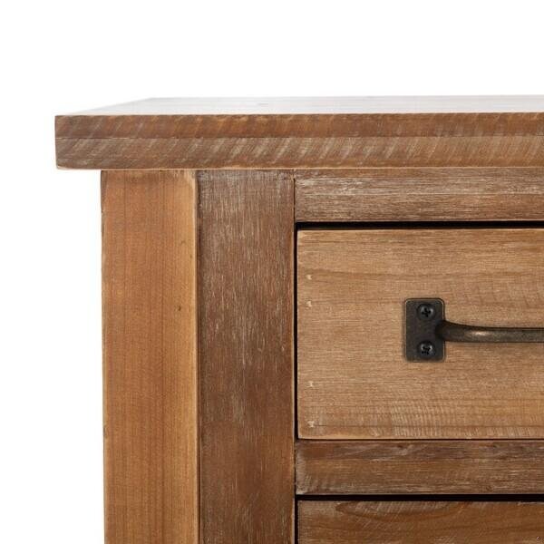 Safavieh Mendie 9 Drawer Chest, Oak - AMH1552A