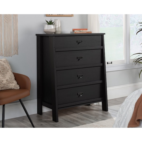 Sauder Trestle 4-Drawer Chest Ro , Safety tested for stability to help reduce tip-over accidents - 433836