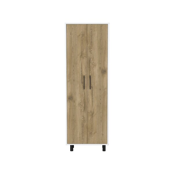 Tuhome Idaho Dresser with 2-Door Cabinets and Drawer, Black - ABM8992