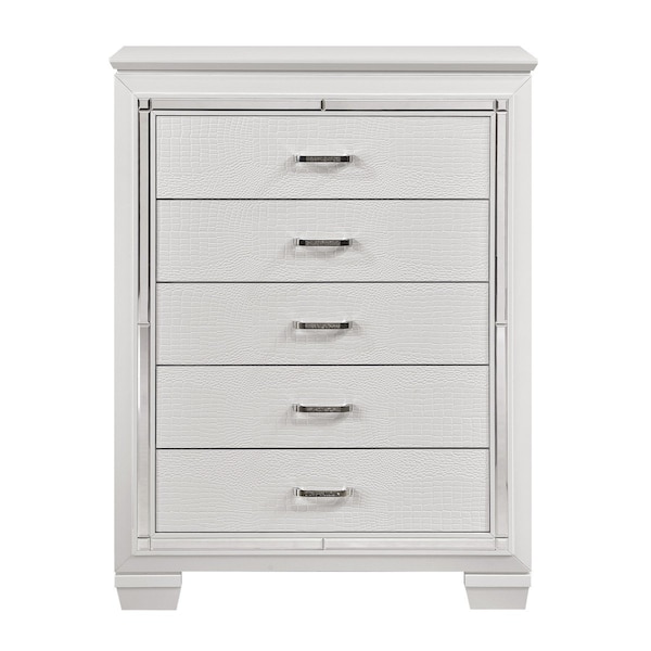 Homelegance Allura Bedroom Chest, White - 1916W-9