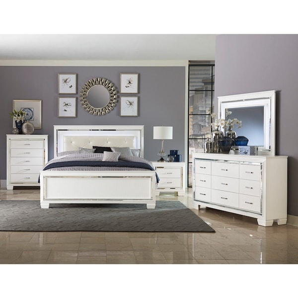 Homelegance Allura Bedroom Chest, White - 1916W-9