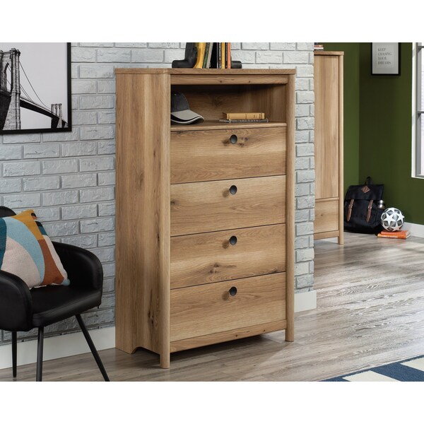 Sauder Dover Edge 4 Drawer Chest To A2 , Safety tested for stability to help reduce tip-over accidents - 433515