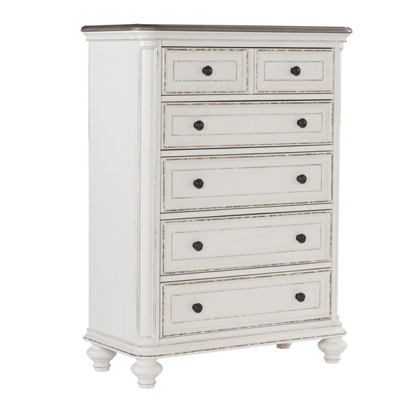 Homelegance Baylesford Bedroom Bedroom Chest, White - 1624W-9