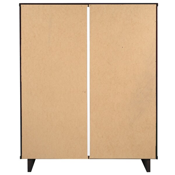Manhattan Comfort Granville 45.27 Tall Dresser in Black - DR-5022