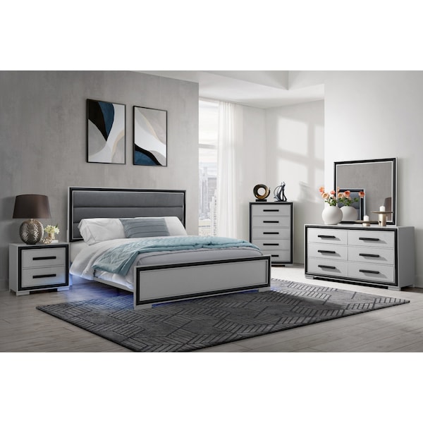 Global Furniture Usa AMELIA-GREY/BLACK-CH - 5711