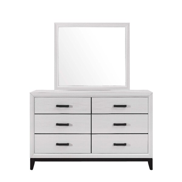 Global Furniture Usa Kate Dresser - Foil Grey - KATE-FOIL GREY-D
