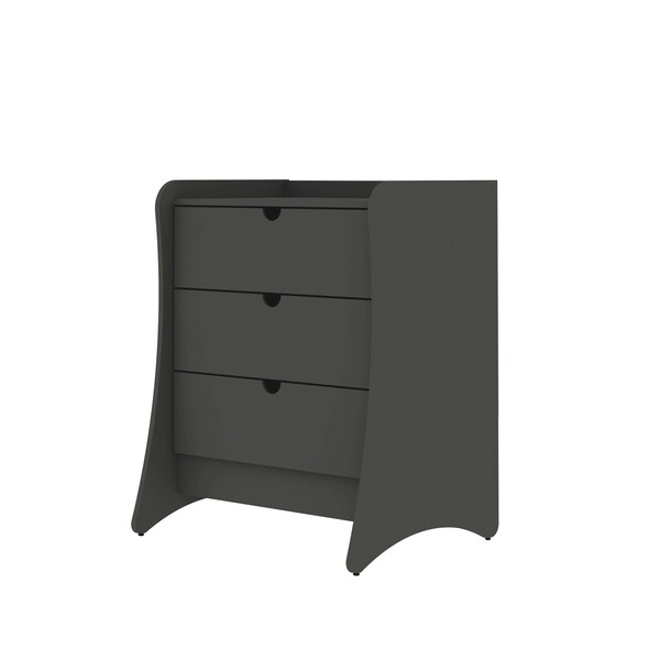 Manhattan Comfort Coney Dresser in Grey - 182GMC9