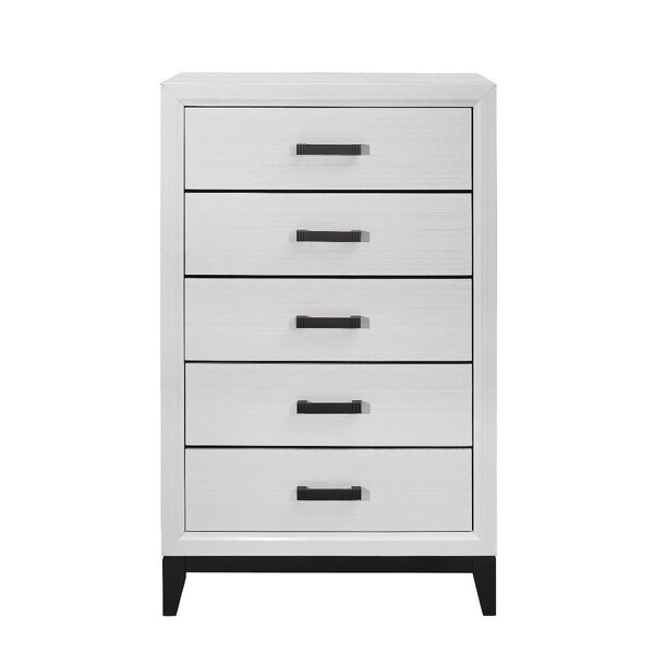 Global Furniture Usa Kate Chest - Foil Grey - KATE-FOIL GREY-CH