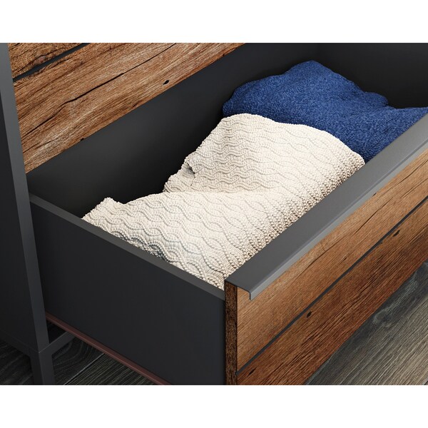 Sauder Boulevard Cafe 6 Drawer Dresser Vo , Safety tested for stability to help reduce tip-over accidents - 427351