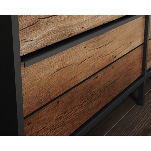 Sauder Boulevard Cafe 6 Drawer Dresser Vo , Safety tested for stability to help reduce tip-over accidents - 427351
