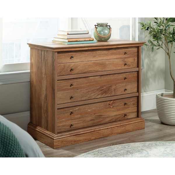 Sauder Barrister Lane 3-Drawer Chest Sm , Safety tested for stability to help reduce tip-over accidents - 433358